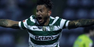 luis javier suarez goles sporting clube portugal 2026