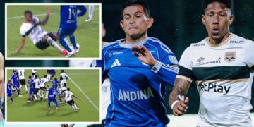 millonarios internacional bogota polemica penaltis arbitro ortega