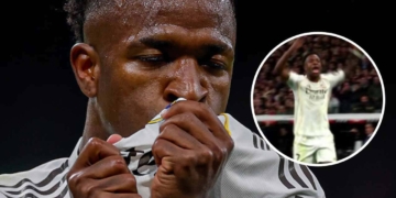 real madrid vinicius responde silbidos grada bernabeu