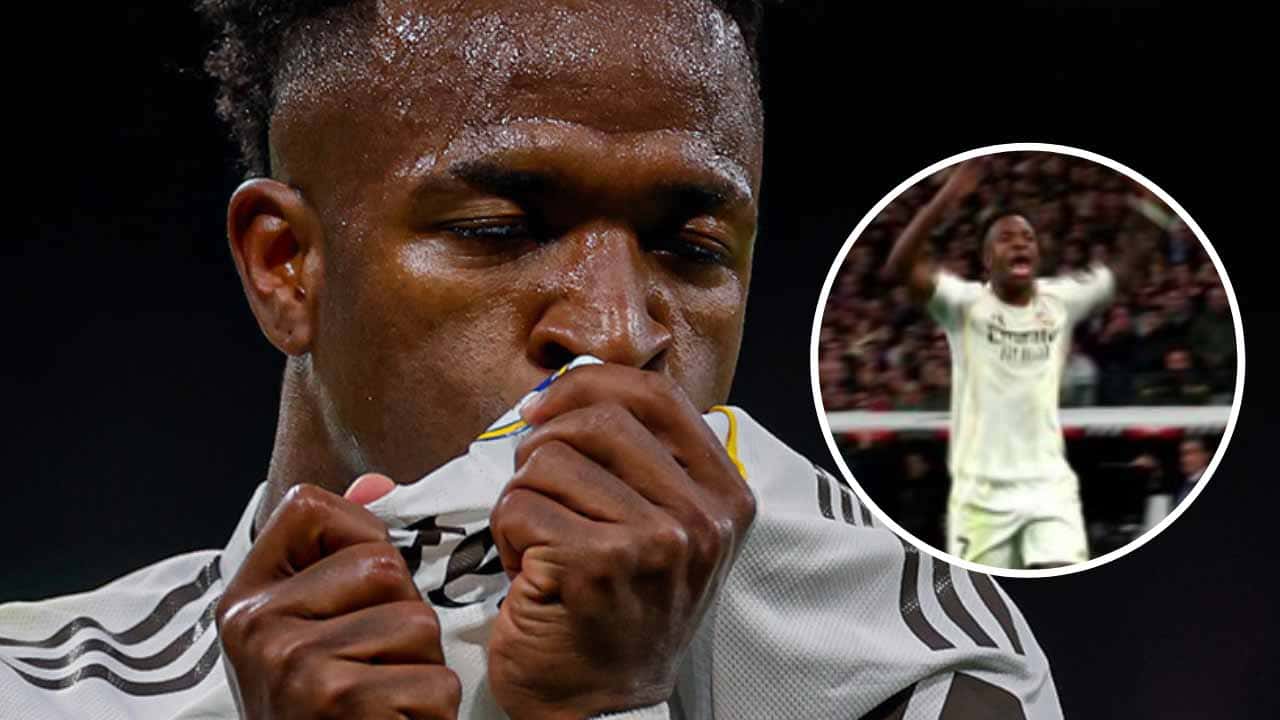 real madrid vinicius responde silbidos grada bernabeu