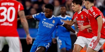 real madrid vinicius version insultos prestianni benfica