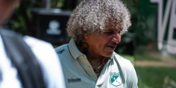 alberto miguel gamero director tecnico deportivo cali entrenador dt fuera echado cesado se fue renuncia directivos club nuevos duenos maximos accionista rafael tinoco richard lee grupo idc palmaseca pance rueda prensa numeros pesina campana local visitante tabla porcentual descenso liga betplay dimayor futbol profesional colombiano fpc