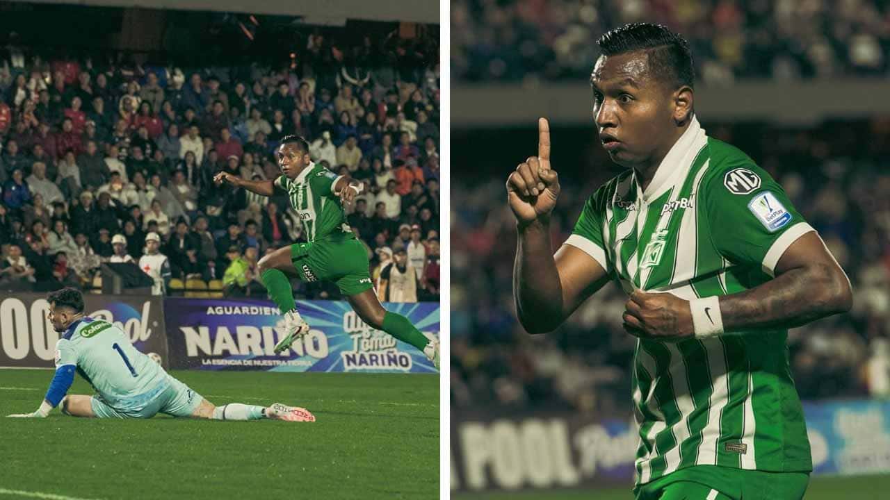 atletico nacional alfredo morelos goles asistencias 2026 liga