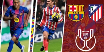 barcelona vs atletico madrid donde ver hoy vivo online plataformas streaming transmision transmisiones emision emisiones app aplicaciones canal canales tv television en directo senal abierta youtube futbol gratis paginas web sitios internet a que hora juegan horarios países donde pasan como ver atleti copa rey revancha semifinales goleada colombia espana tve win argentina mexico usa espn directv