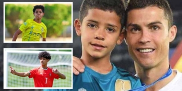 cristiano ronaldo hijo entrena real madrid