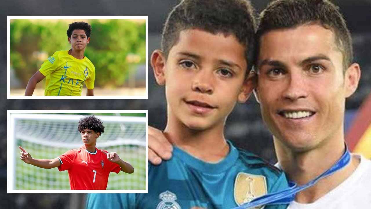 cristiano ronaldo hijo entrena real madrid