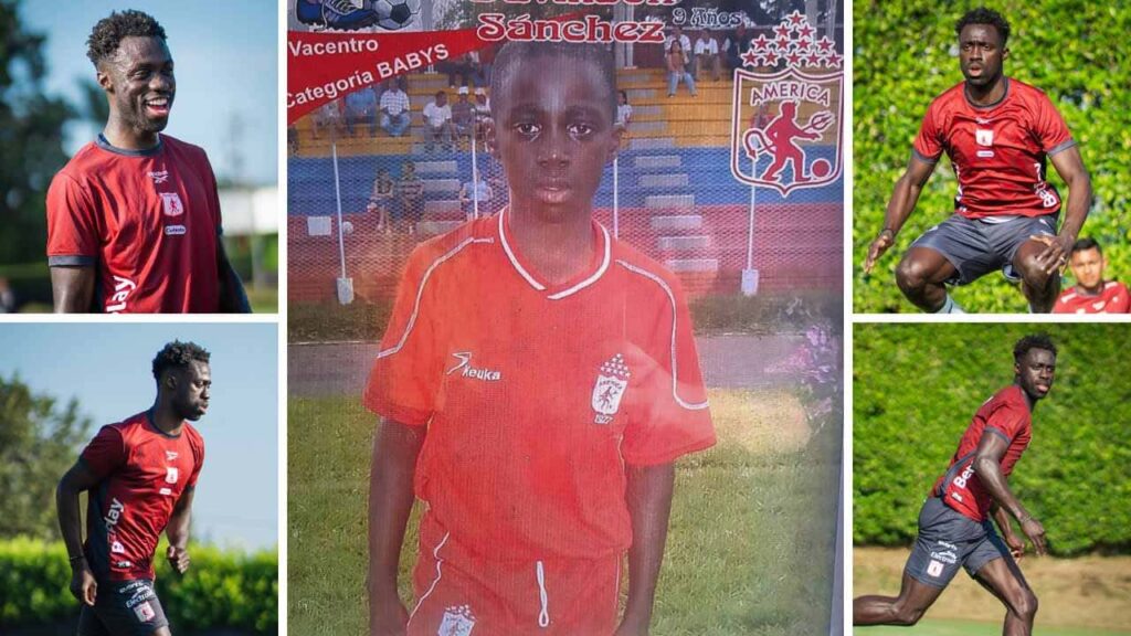 davinson sanchez hincha america de cali colombia