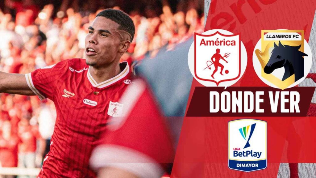 donde ver america de cali llaneros liga betplay 2026 en vivo