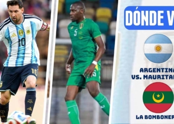 donde ver argentina mauritania messi en vivo tv online