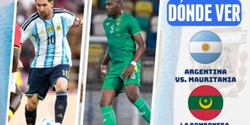 donde ver argentina mauritania messi en vivo tv online