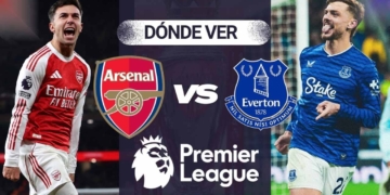 donde ver arsenal everton premier league en vivo tv online