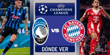 donde ver atalanta bayern luis diaz champions league tv online
