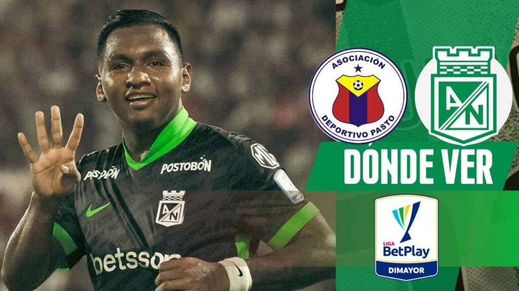 donde ver atletico nacional pasto liga betplay en vivo