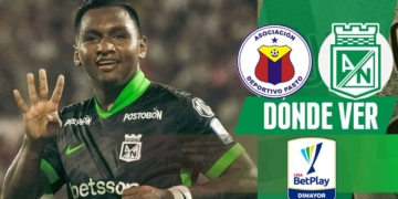 donde ver atletico nacional pasto liga betplay en vivo