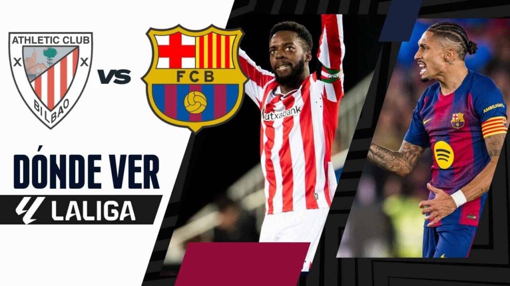 donde ver barcelona athletic laliga en vivo tv online