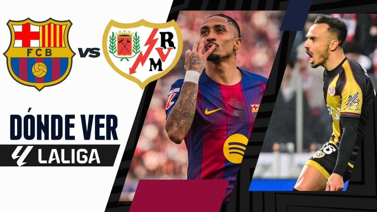 donde ver barcelona rayo vallecano laliga tv online