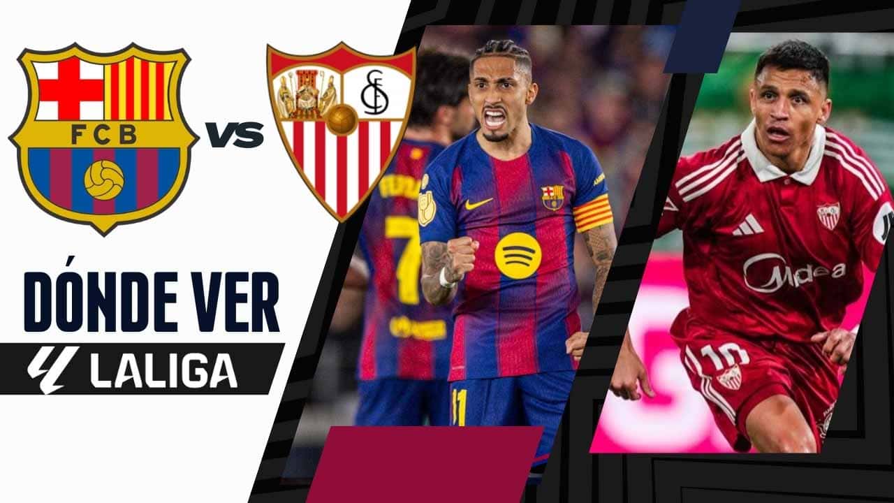 donde ver barcelona sevilla laliga en vivo tv online