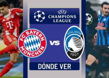 donde ver bayern atalanta champions luis diaz en vivo tv online