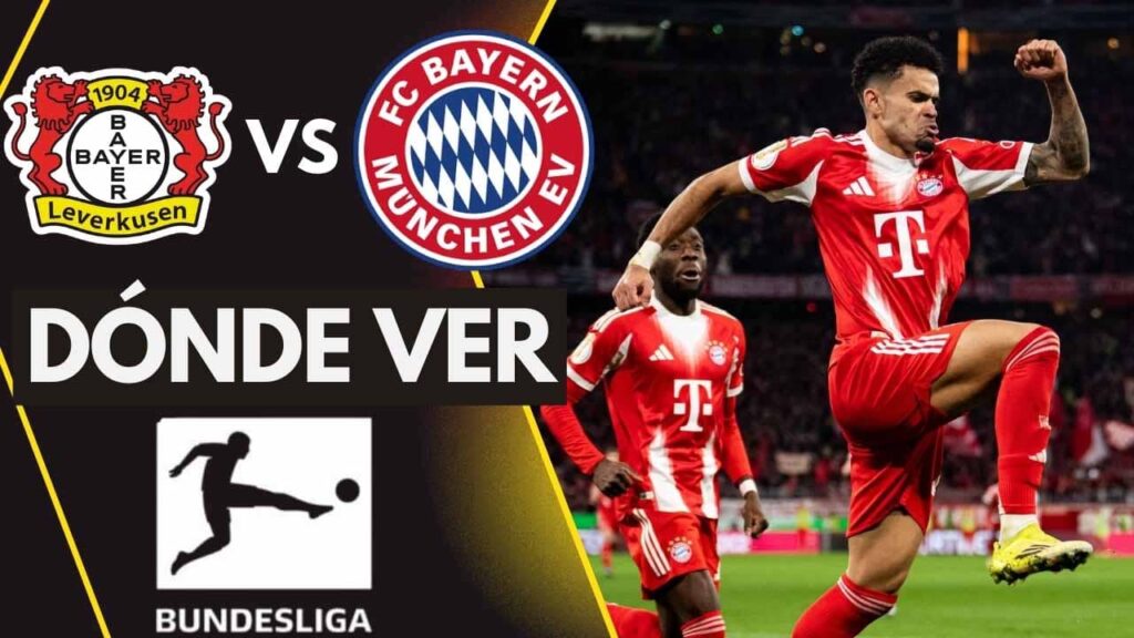 donde ver bayern leverkusen bundesliga luis diaz tv online en vivo