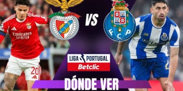 donde ver benfica porto liga portugal tv online en vivo