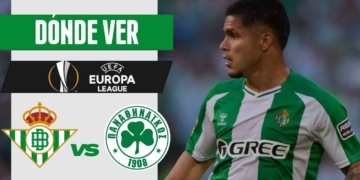 donde ver betis panathinaikos europa league en vivo tv online