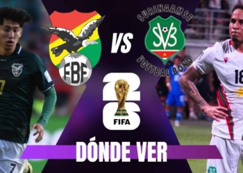 donde ver bolivia surinam repechaje mundial 2026 en vivo tv online