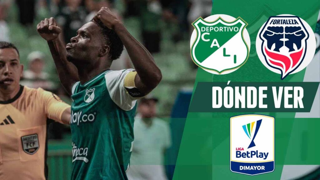 donde ver deportivo cali fortaleza liga betplay tv online