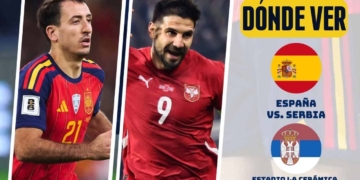 donde ver españa serbia amistoso en vivo tv online