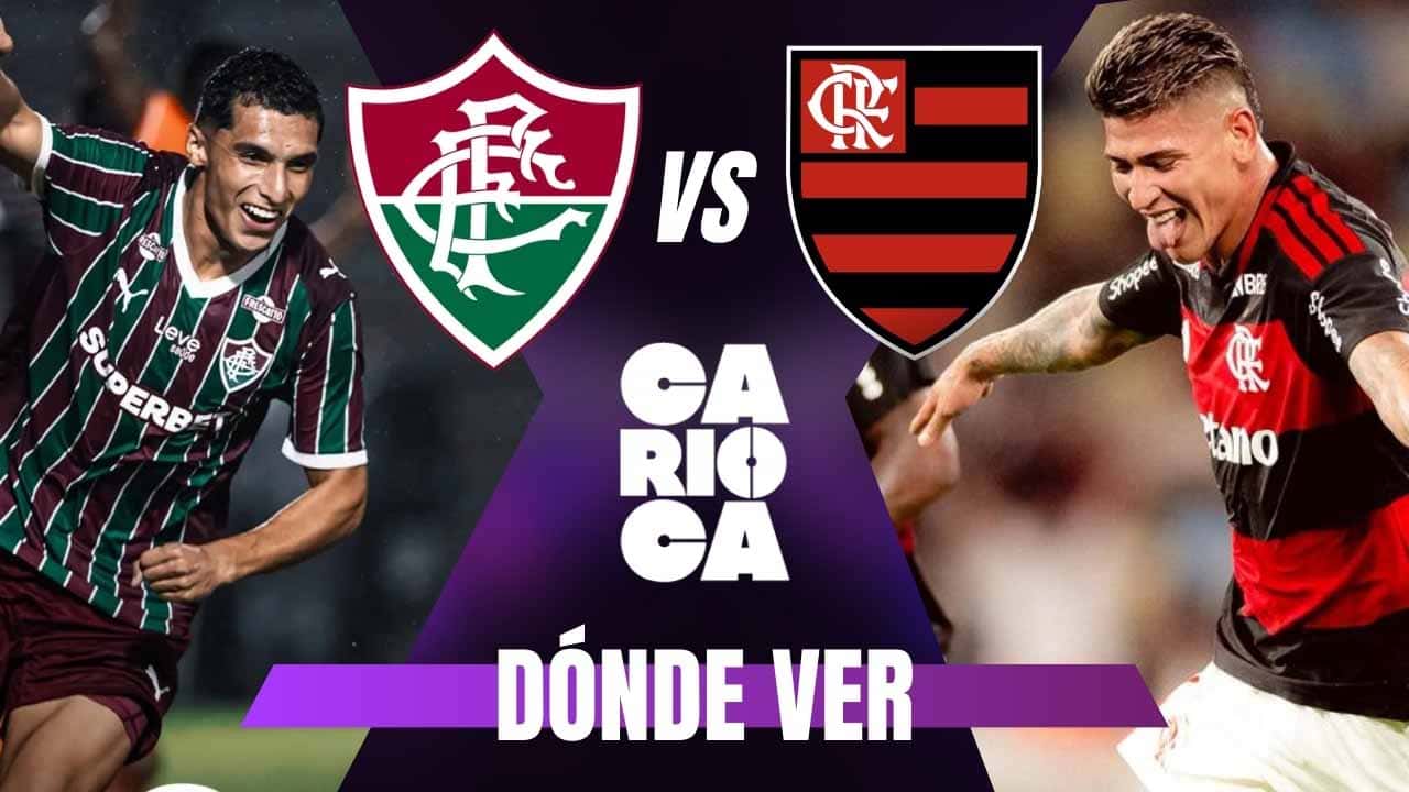 donde ver fluminense flamengo final carioca tv online
