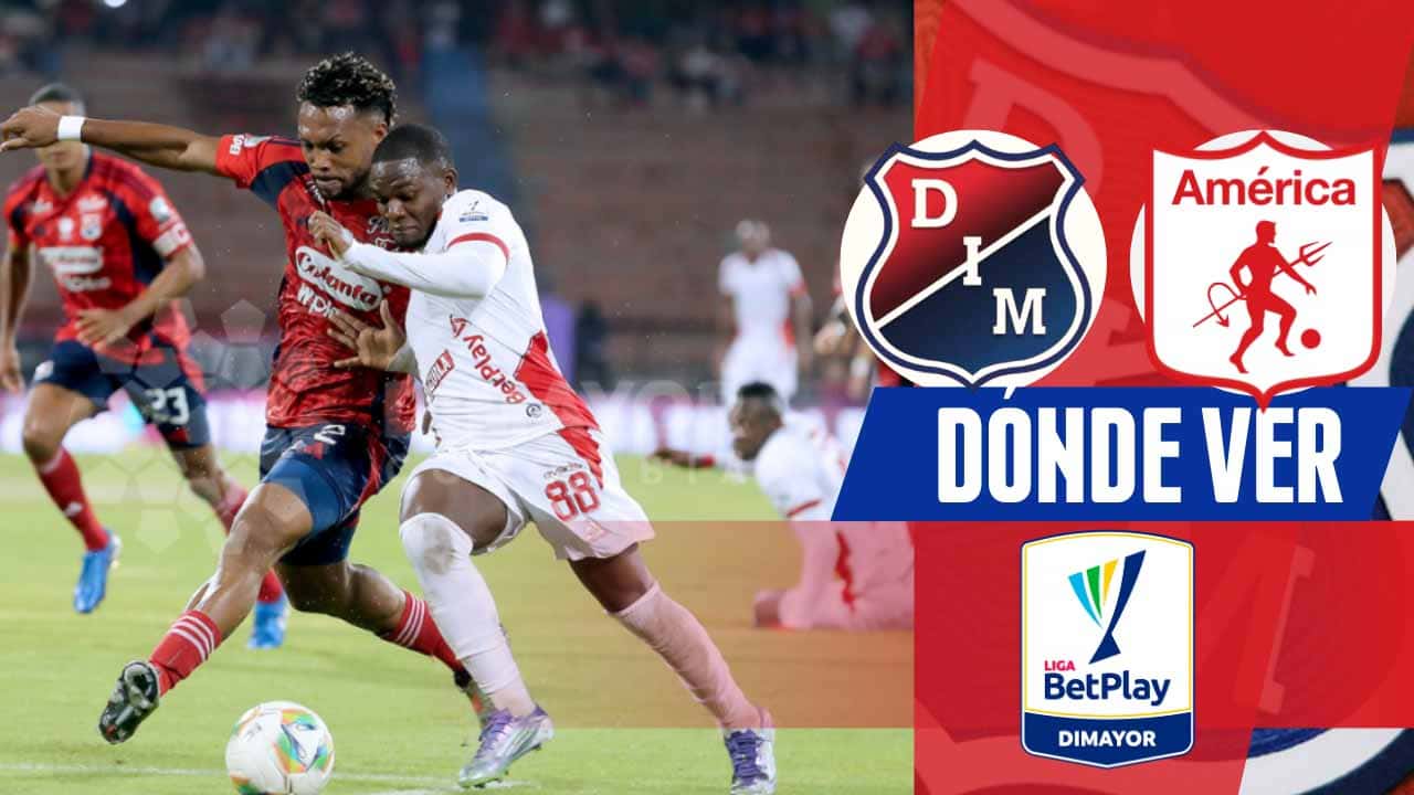 donde ver independiente medellin america de cali en vivo