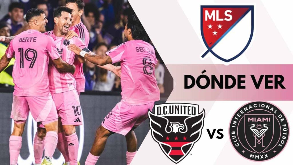 donde ver inter miami dc united leo messi tv online mls