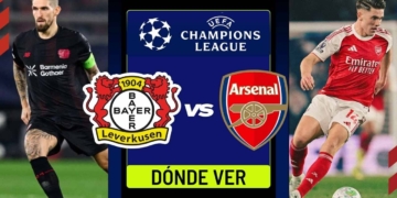 donde ver leverkusen arsenal champions league en vivo tv online
