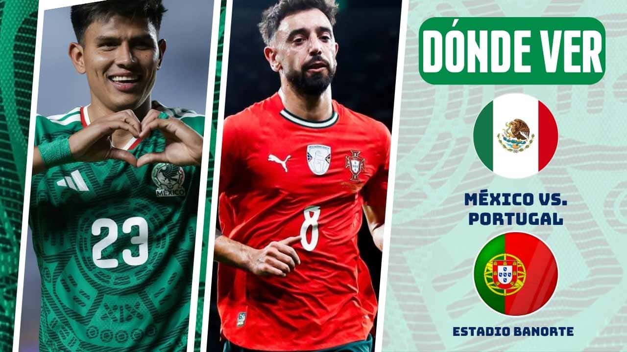 donde ver mexico vs portugal amistoso tv online