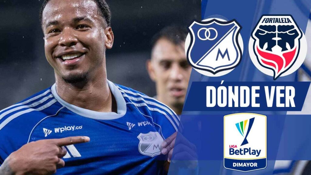 donde ver millonarios fortaleza en vivo tv online