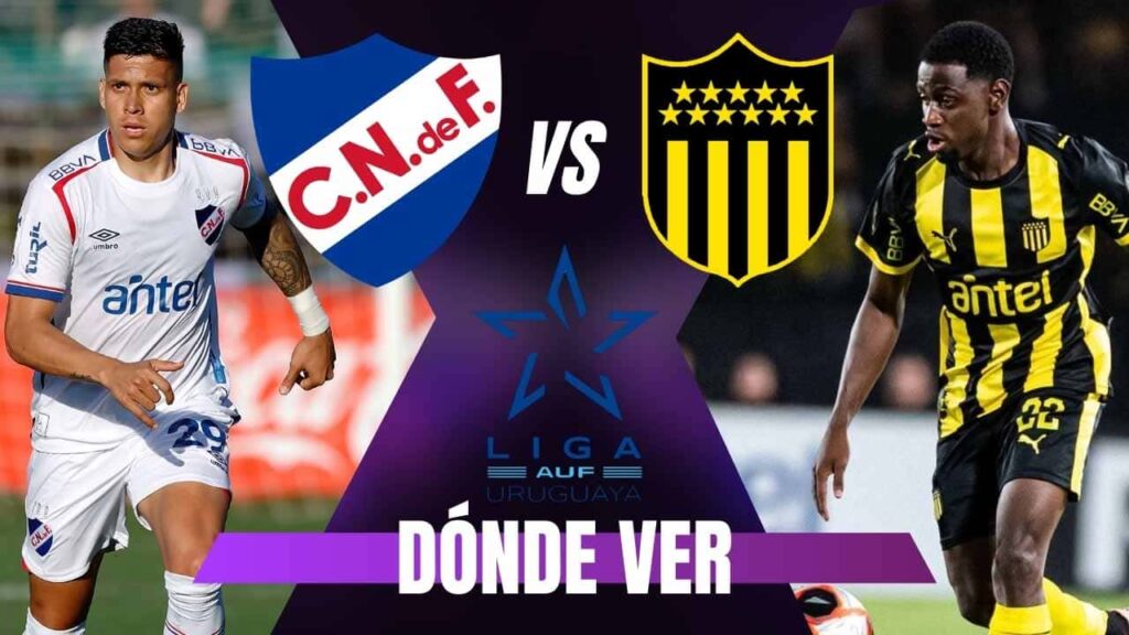 donde ver nacional penarol clasico uruguayo liga tv online