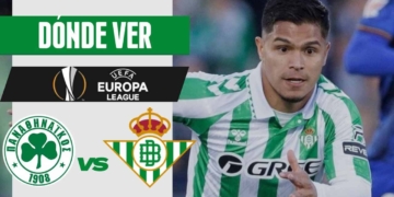 donde ver panathinaikos betis europa league tv online en vivo
