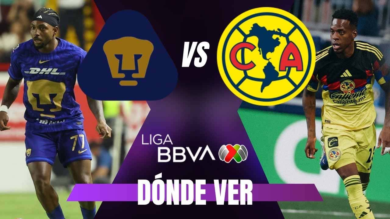 donde ver pumas america clasico capitalino en vivo liga mx tv online