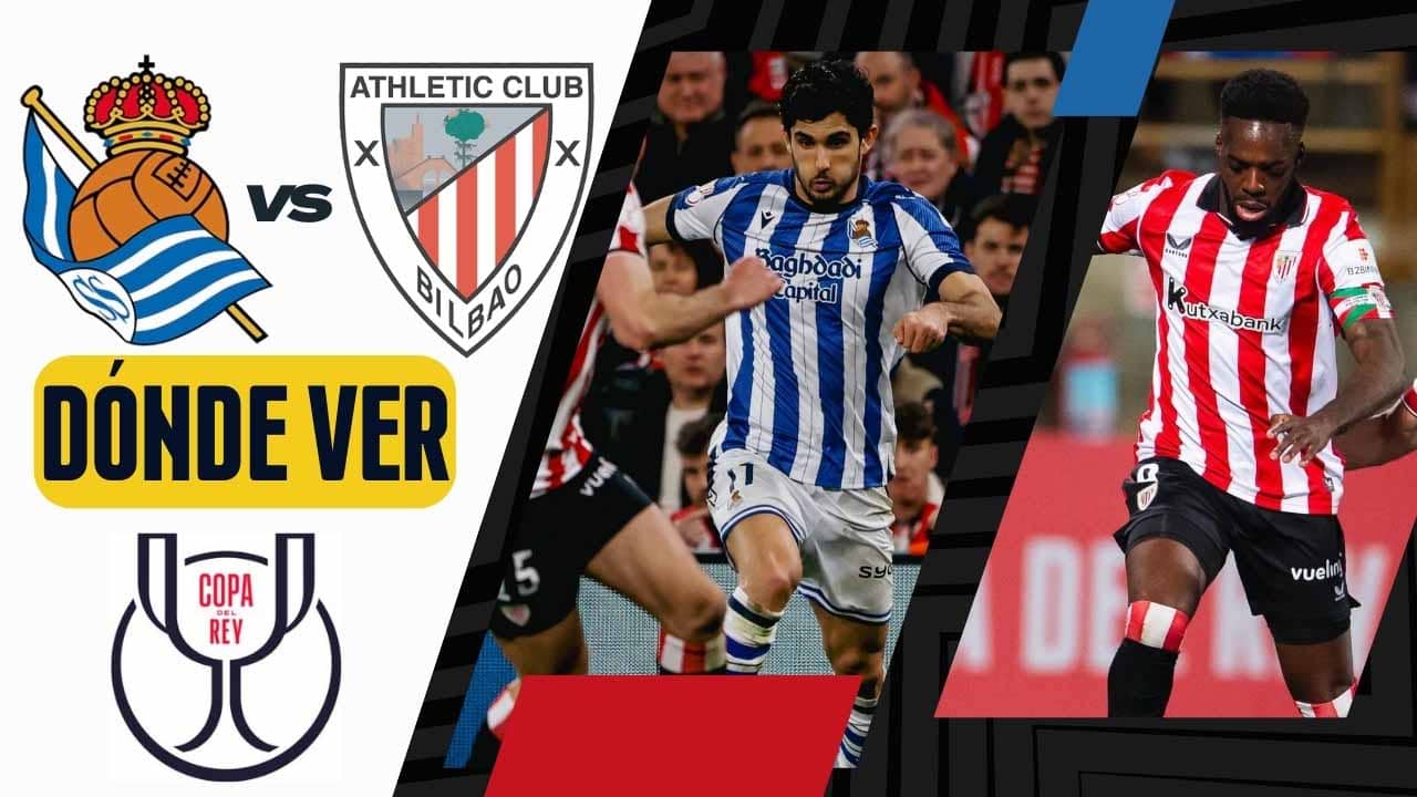donde ver real sociedad athletic semifinal copa del rey tv online