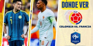 donde ver seleccion colombia francia en vivo tv online