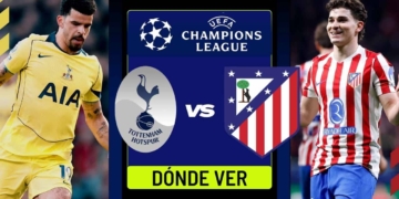 donde ver tottenham atletico de madrid champions en vivo tv online