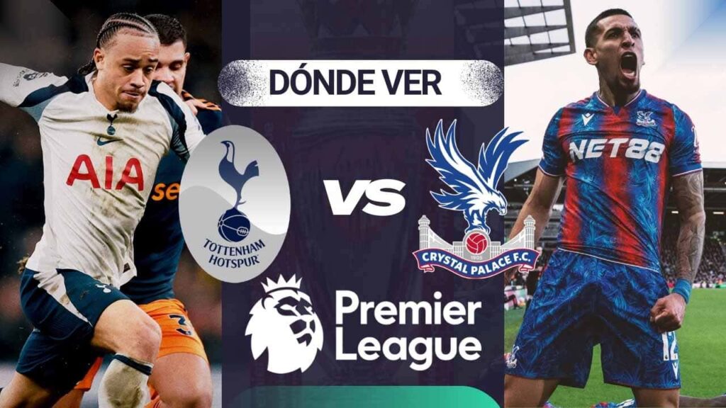 donde ver tottenham vs crystal palace premier league tv online