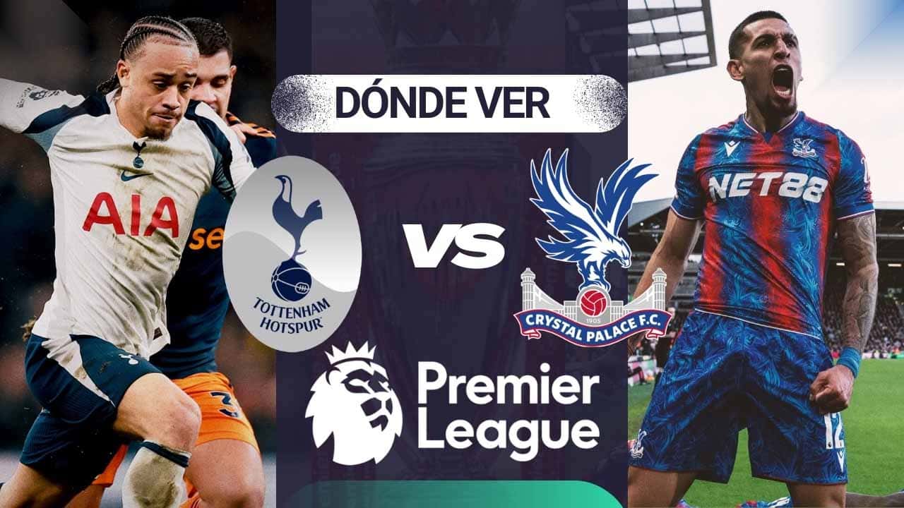 donde ver tottenham vs crystal palace premier league tv online