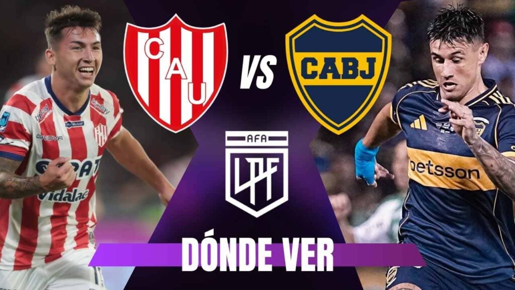 donde ver union boca liga argentina en vivo tv online