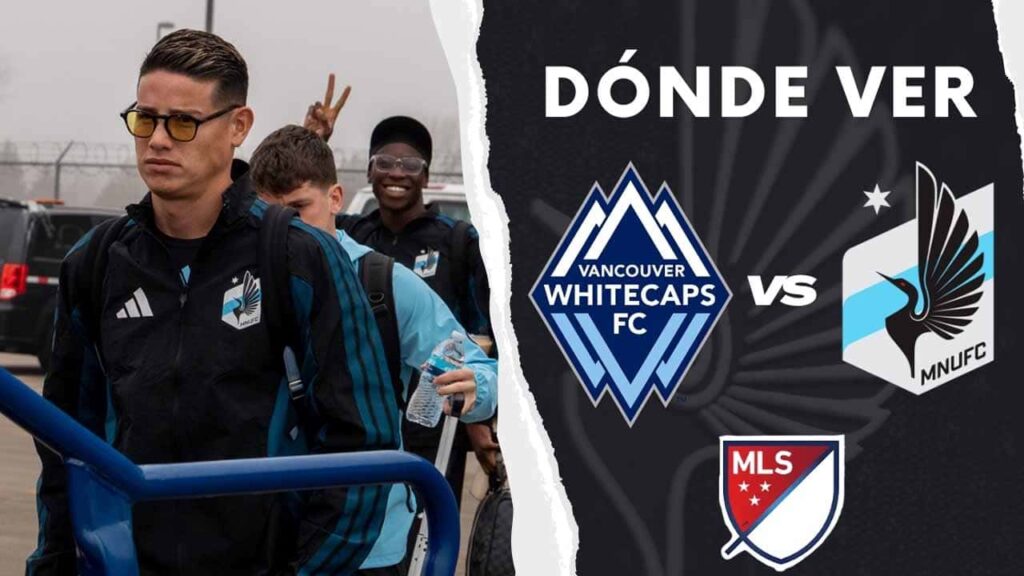 donde ver vancouver minnesota james rodriguez mls tv online