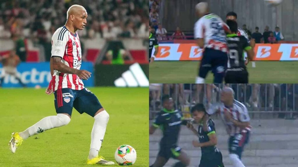 junior jermein pena expulsiones liga betplay