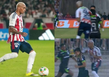 junior jermein pena expulsiones liga betplay