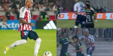 junior jermein pena expulsiones liga betplay