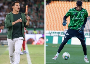 kevin catano atletico naciobal arquero suplente no juego no convocado diego arias titulares david ospina chii harlen castillo entrenador dt direccipn tecnica rotaciones porteria directivos arango fermani amistoso internacional estados unidos cruz azul liga betplay dimayor futbol profesional colombiano fpc