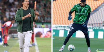 kevin catano atletico naciobal arquero suplente no juego no convocado diego arias titulares david ospina chii harlen castillo entrenador dt direccipn tecnica rotaciones porteria directivos arango fermani amistoso internacional estados unidos cruz azul liga betplay dimayor futbol profesional colombiano fpc