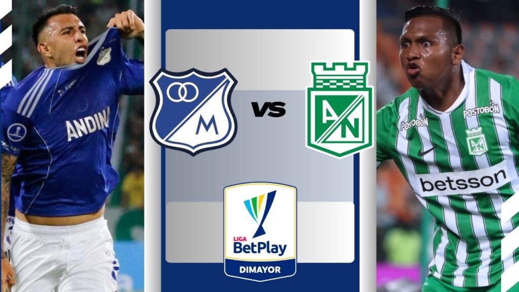 millonarios atletico nacional donde ver hoy vivo online plataformas streaming transmision transmisiones emision emisiones app aplicaciones canal canales tv television en directo senal abierta youtube futbol gratis paginas web sitios internet a que hora juegan horarios países donde pasan como ver liga betplay dimayor futbol profesional colombiano fpc campin bogota win sports espn